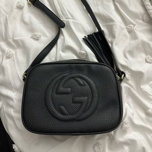 Black Crossbody Bag w/ Tassle